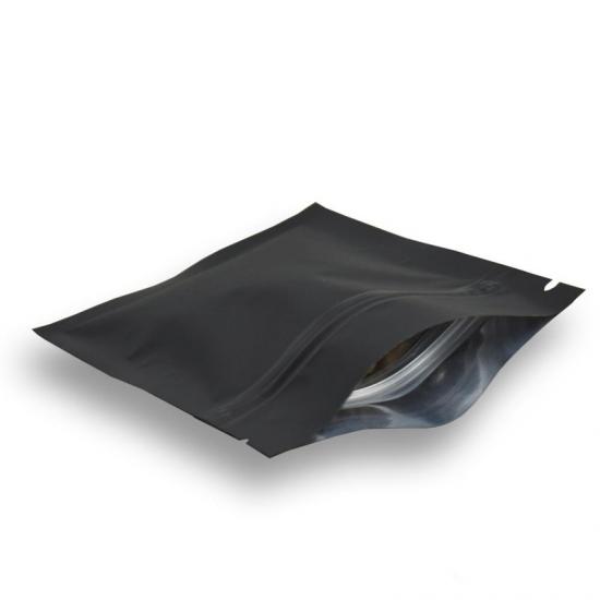 Matt Black Stand Up Ziplock Pouch Bag 3.5 Grams Weed Matt Black Stand Up Ziplock Pouch Bag 3.5 Grams Weed