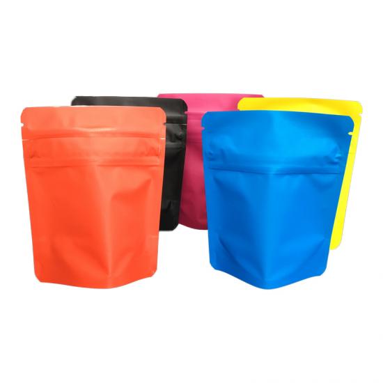 Matte Color Stand Up Aluminum Foil Plastic Coffee Mylar Bags Matte Color Stand Up Aluminum Foil Plastic Coffee Mylar Bags