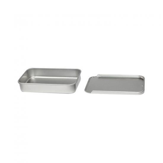 Metal Tin Box Storage Tin Home Organizer With Push-pull Lids Metal Tin Box Storage Tin Home Organizer With Push-pull Lids