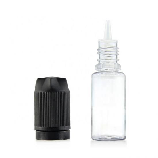 mini plastic e cigarette squeeze liquid bottle 10 ml screw