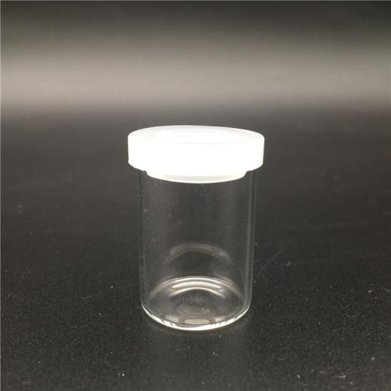 No Neck Containers with White Cap