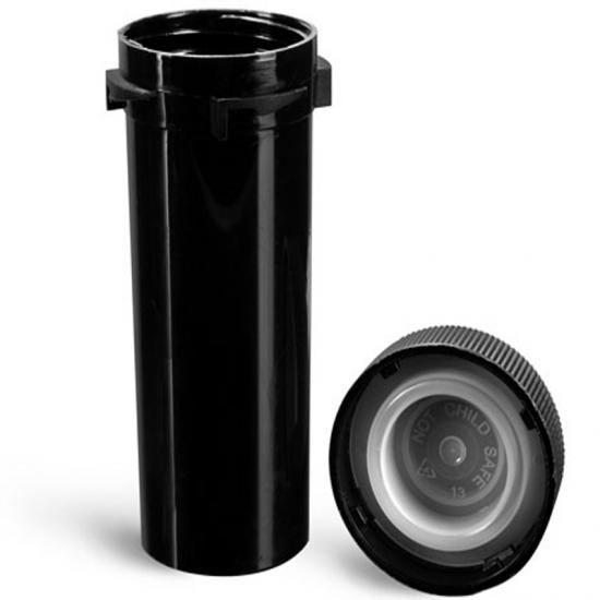 Opaque Black Dual-Purpose-Cap-Child-Proof Reversible Pill Opaque Black Dual-Purpose-Cap-Child-Proof Reversible Pill