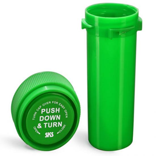 Opaque Green CR Reversible Cap Vials Opaque Green CR Reversible Cap Vials