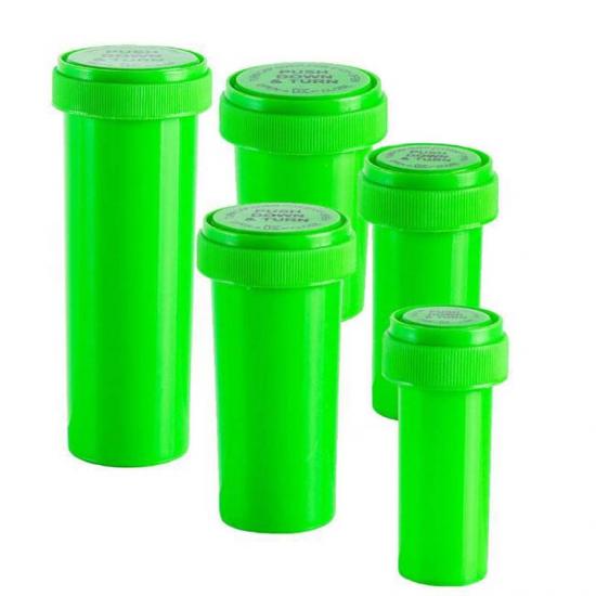 Opaque Green CR Reversible Cap Vials Opaque Green CR Reversible Cap Vials