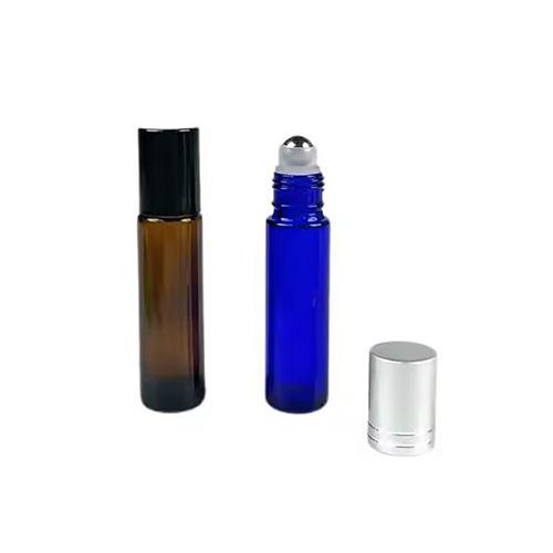 Perfume Essential Oils Cosmetic Jars Empty Thick Amber Glass Perfume Essential Oils Cosmetic Jars Empty Thick Amber Glass