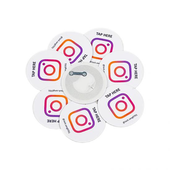 Personalized Business Cards NFC Label Used for Various