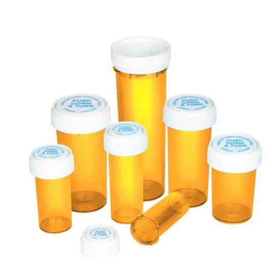 pill container Reversible Vial with Dual Purpose Caps pill container Reversible Vial with Dual Purpose Caps