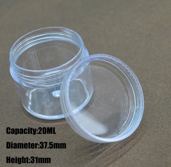 Plastic Ps Empty Cosmetic Jar Plastic Ps Empty Cosmetic Jar
