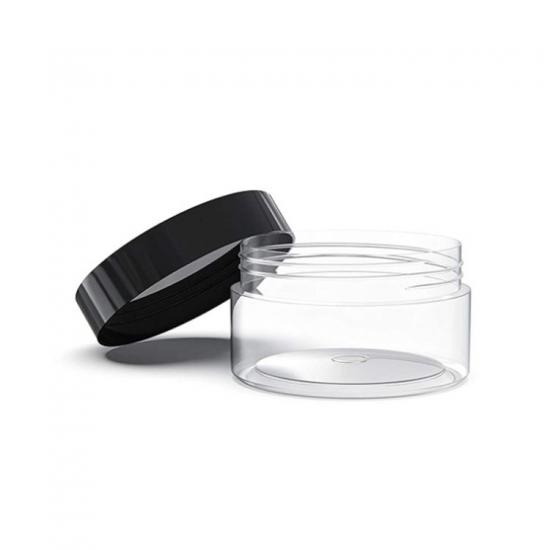 Plastic Round Jars Cosmetic Containers PS Concentration Plastic Round Jars Cosmetic Containers PS Concentration