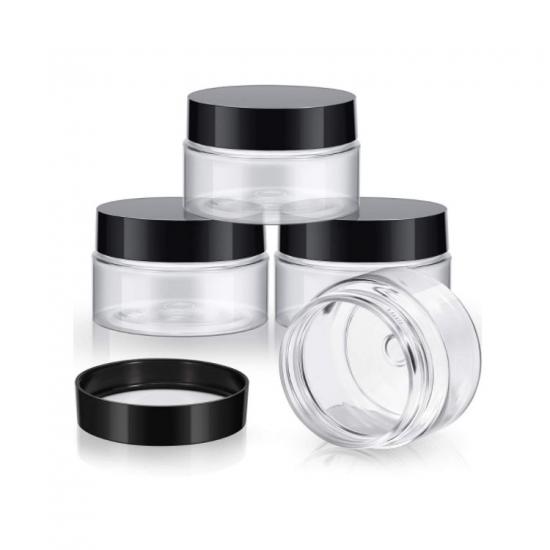 Plastic Round Jars Cosmetic Containers PS Concentration Plastic Round Jars Cosmetic Containers PS Concentration