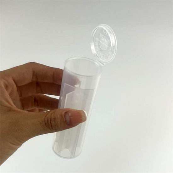 PP Plastic Joint Tubes Clear Biodegradable Pop Top PP Plastic Joint Tubes Clear Biodegradable Pop Top
