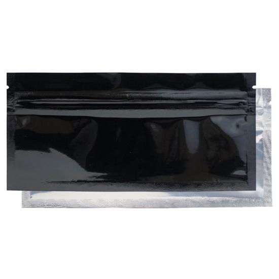 Pre-Roll Mylar Barrier Bags Black/Clear Pre-Roll Mylar Barrier Bags Black/Clear
