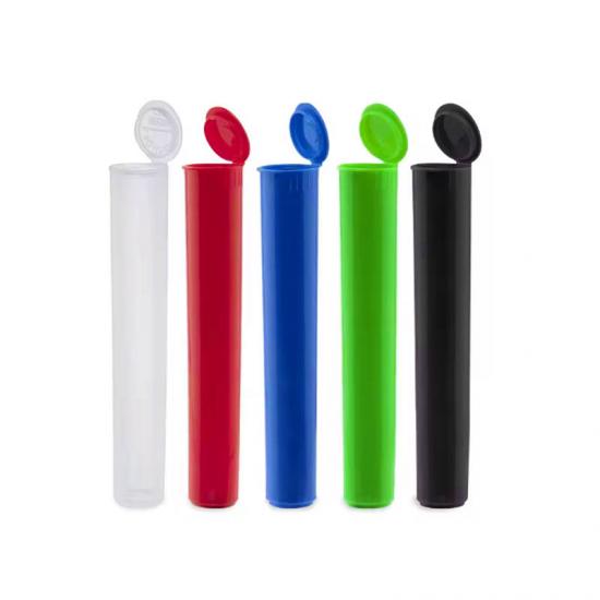 Pre Roll Tube White Orange Plastic PP Tube 116MM Height Wth Pre Roll Tube White Orange Plastic PP Tube 116MM Height Wth