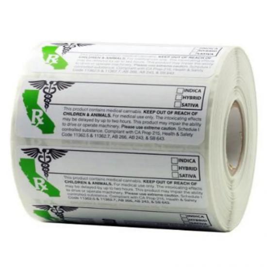 Premium Self Adhesive Sticker 3x1 Inches RX Printing Medical Premium Self Adhesive Sticker 3x1 Inches RX Printing Medical