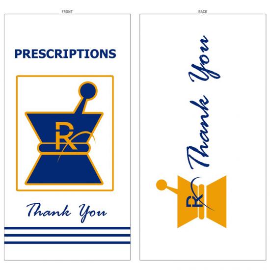 Prescription and Pharmacy Paper Bags Prescription and Pharmacy Paper Bags