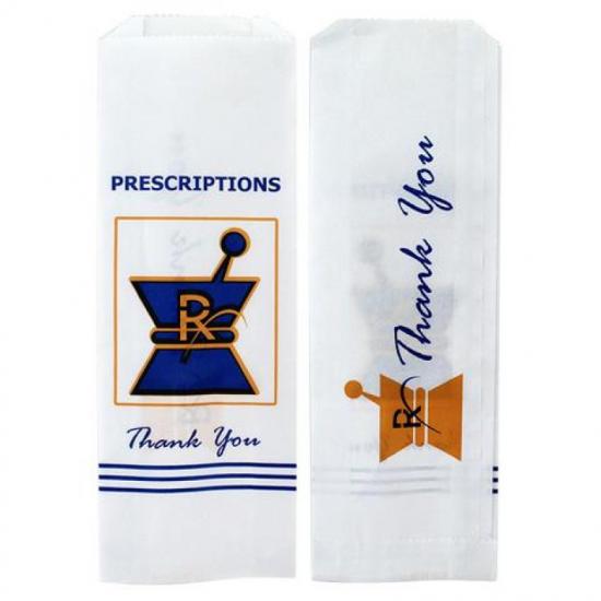 Prescription and Pharmacy Paper Bags Prescription and Pharmacy Paper Bags