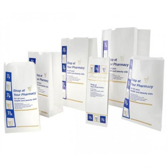 Prescription and Pharmacy Paper Bags Prescription and Pharmacy Paper Bags