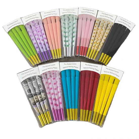 RAW Cones Classic King Size | 50 Pack | Natural Pre Rolled RAW Cones Classic King Size | 50 Pack | Natural Pre Rolled