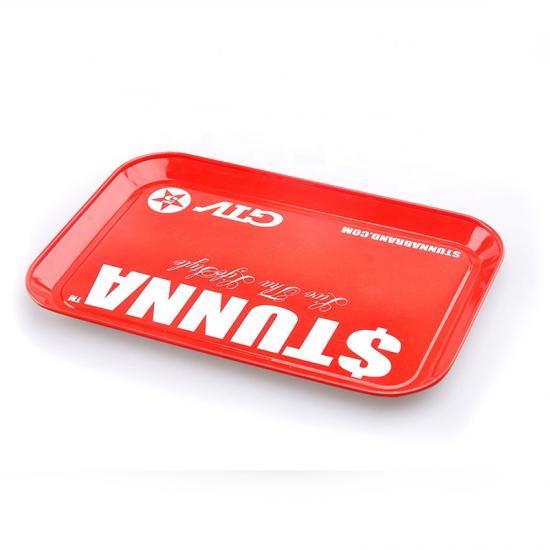 RAW Large Metal Rolling Tray RAW Large Metal Rolling Tray