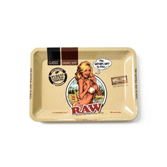 Rectangular Printed Metal Rolling Tin Trays With Custom Rectangular Printed Metal Rolling Tin Trays With Custom