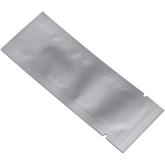 Silver Smell Proof Sealing Herb Mylar Pure Foil Bag Pouch