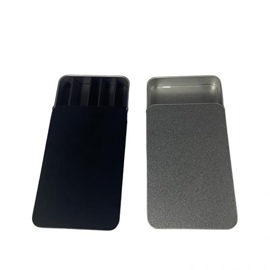 Slide Lid Storage Tin Container Packaging Metal Tin Box Slide Lid Storage Tin Container Packaging Metal Tin Box