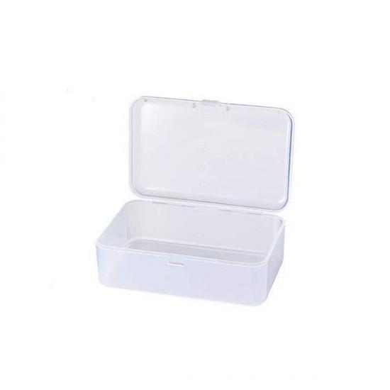 Small Portable PP Plastic Storage Container Box With Hinged