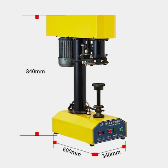 smartbud aluminum Tin can sealing machine
