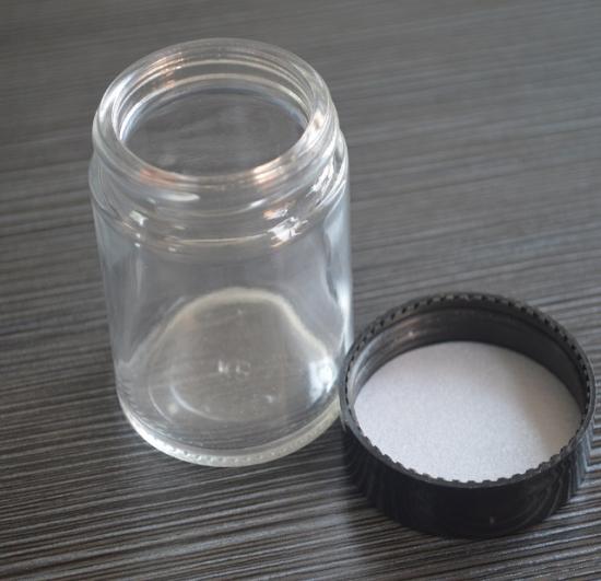 Smell proof thick wall empty round CR glass packaging Smell proof thick wall empty round CR glass packaging