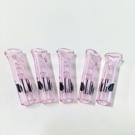 Smoking Flat Round Shape Glass Filter Tips For Joints