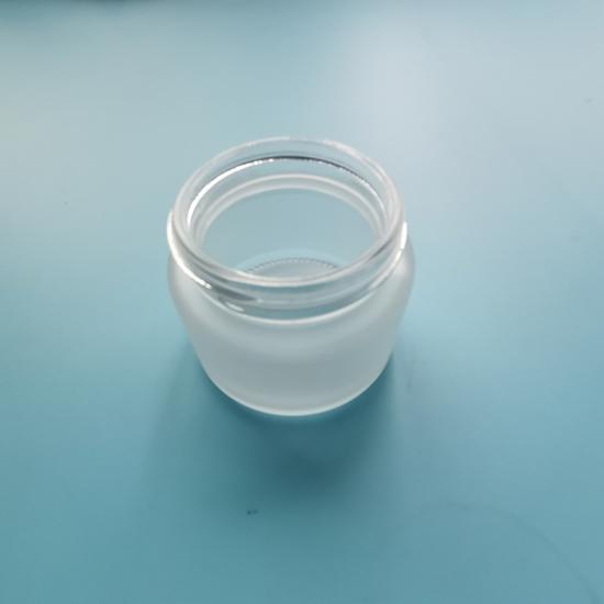 Straight sided rounded child resistant glass bottle Straight sided rounded child resistant glass bottle