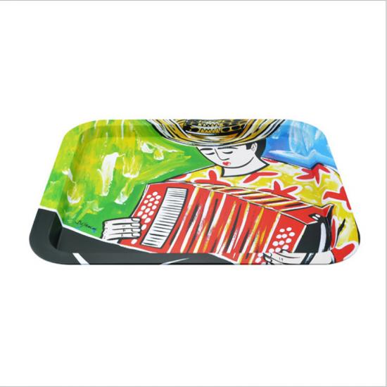 Tobacco Metal Raw Paper Rolling Tray Custom Printed Weed Tobacco Metal Raw Paper Rolling Tray Custom Printed Weed