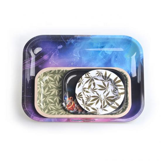 Tobacco Raw Tin Square Rolling Tray Tobacco Raw Tin Square Rolling Tray
