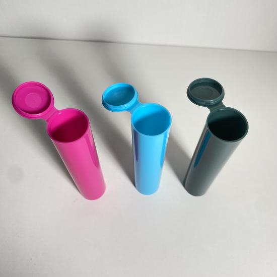 Translucent Pop Top Child-Resistant 25*114mm Pop Top Tube Translucent Pop Top Child-Resistant 25*114mm Pop Top Tube