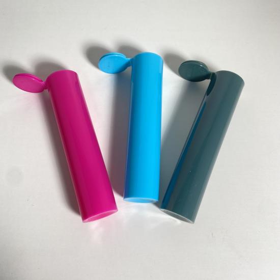Translucent Pop Top Child-Resistant 25*114mm Pop Top Tube Translucent Pop Top Child-Resistant 25*114mm Pop Top Tube