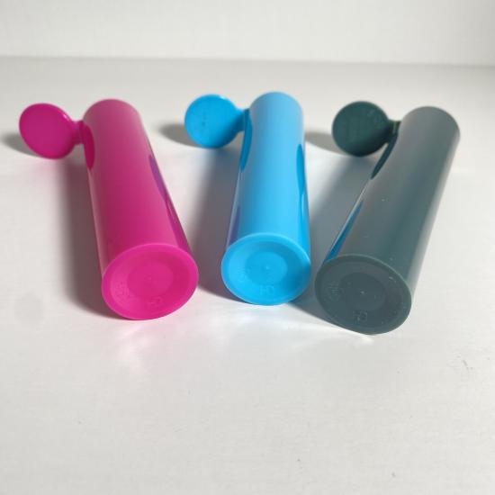 Translucent Pop Top Child-Resistant 25*114mm Pop Top Tube Translucent Pop Top Child-Resistant 25*114mm Pop Top Tube
