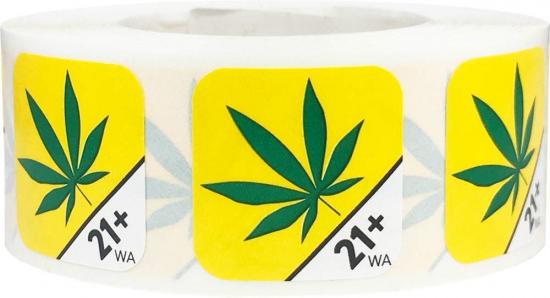 Washington Weed Age 21 Plus Warning Labels Washington Weed Age 21 Plus Warning Labels