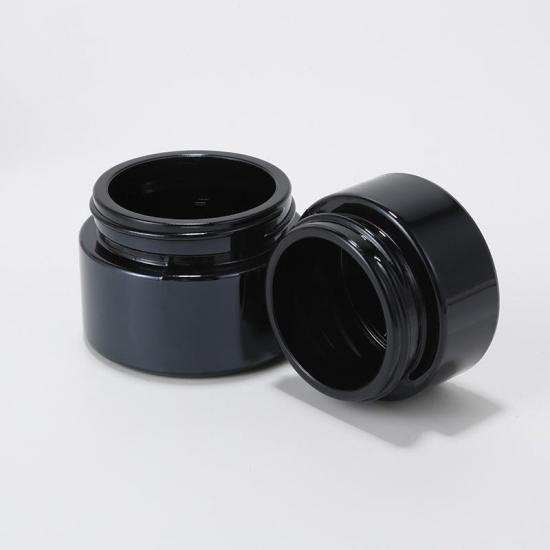Empty Round UV Dark Glass Concentrate Jar 100/150/250/500ml Empty Round UV Dark Glass Concentrate Jar 100/150/250/500ml