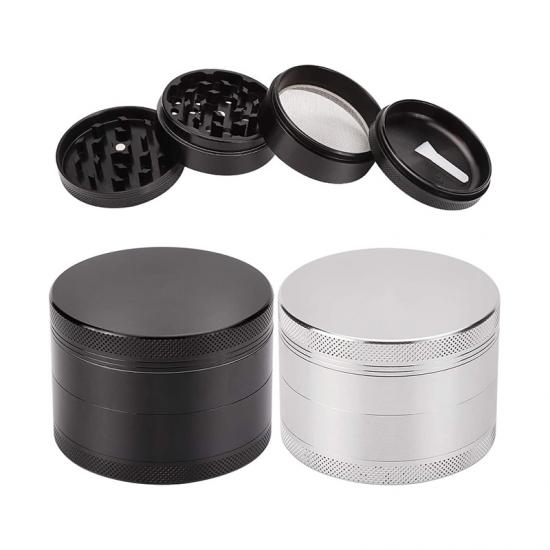 Zinc Alloy Large Size 4 Piece Weed Grinder Crusher Zinc Alloy Large Size 4 Piece Weed Grinder Crusher