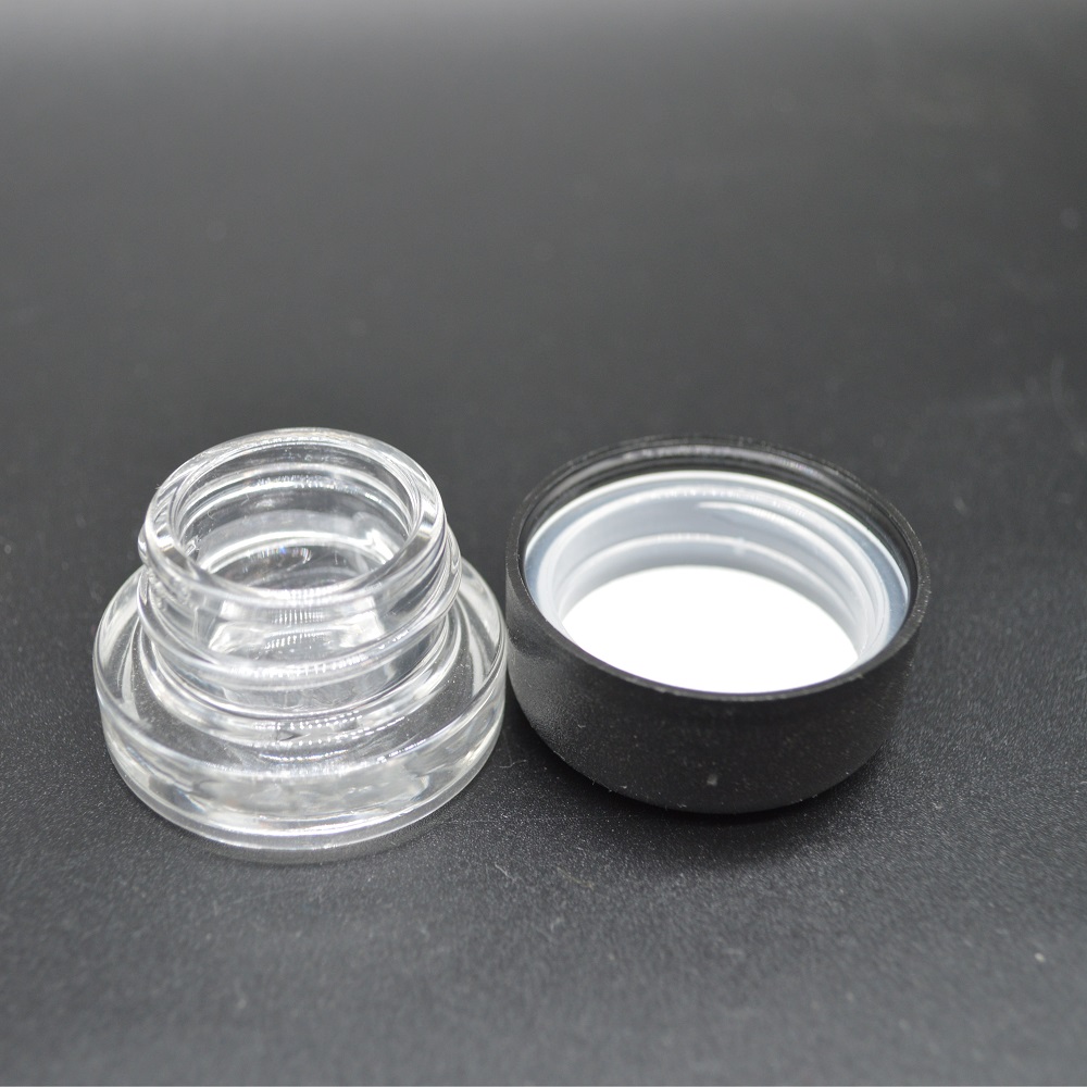 5ML Essential Oil Clear Glass Container with Round Child