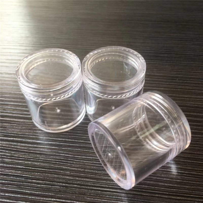 PS Transparent Tobacco packaging Plastic Jar