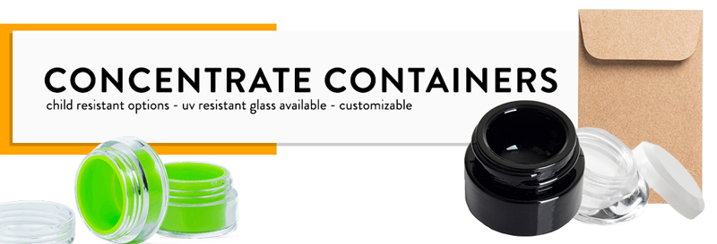 5ml Clear Acrylic Wax Concentrate Containers with white 5ml Clear Acrylic Wax Concentrate Containers with white
