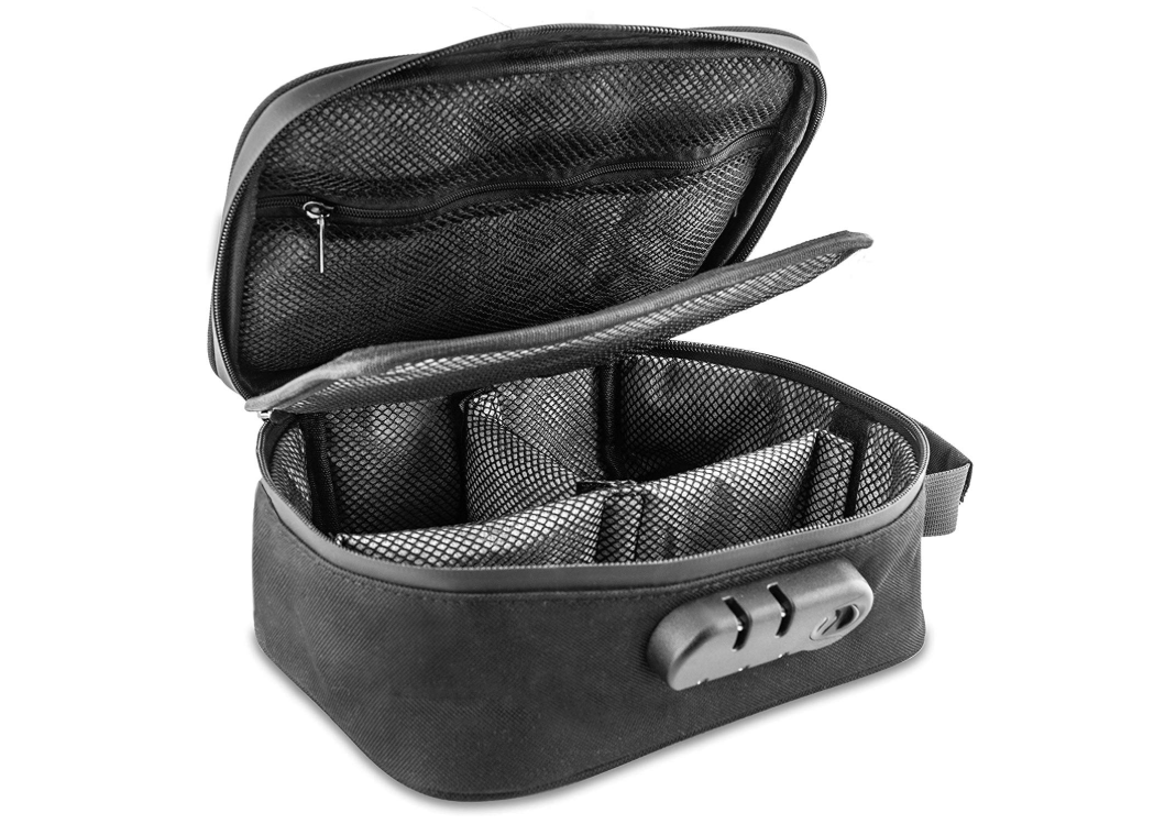 Smell Proof Case With Ziplock Odorless Bag Business Travel