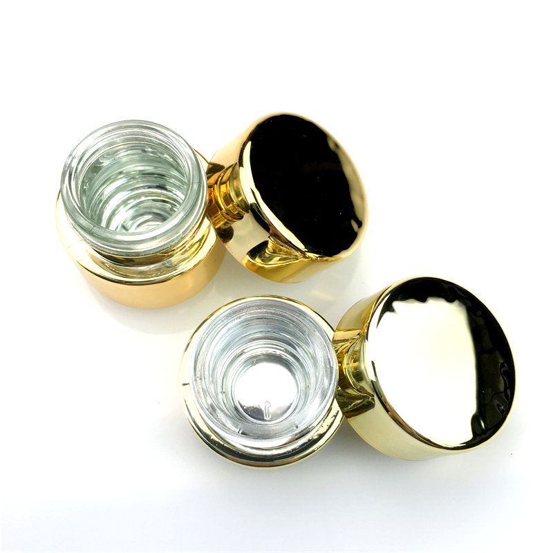 9ml Child Resistant Electroplate UV Glass Concentrate Jars