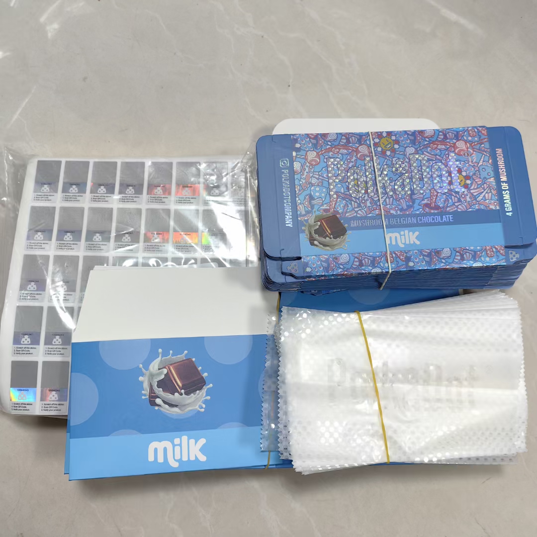 polka dot mushroom chocolate box