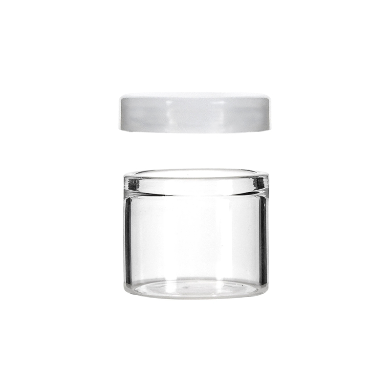 5ml Clear No Neck Glass Concentrate Container with Silicone