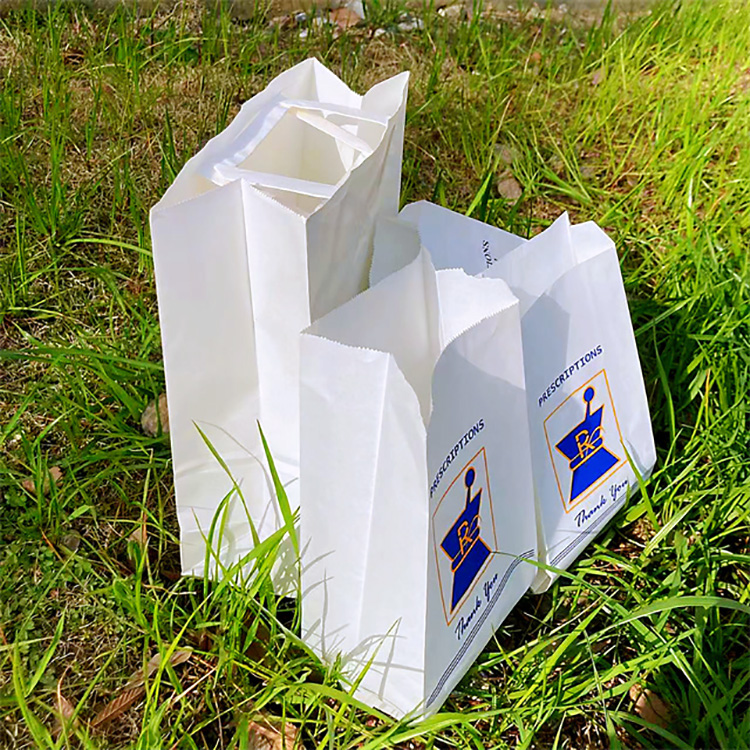 Custom Logo Size Prescription Pill Medicine Paper Bag Pill Custom Logo Size Prescription Pill Medicine Paper Bag Pill