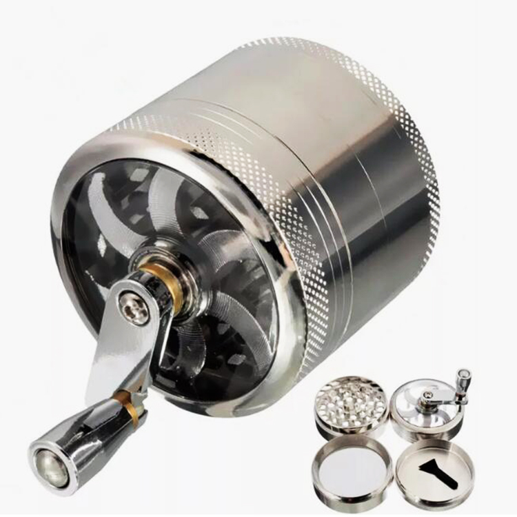 2.4 Inch Herb Mill 4-Piece Aluminium Spice Mill Herb Grinder