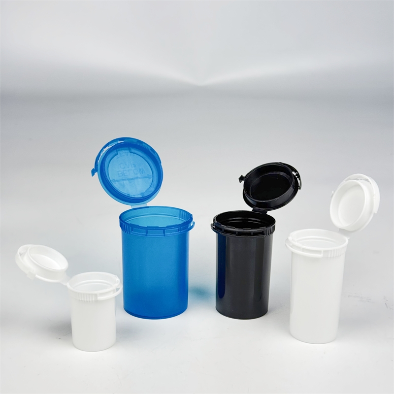 Child Proof Tamper Evident Container Pill Packaging Pop Top