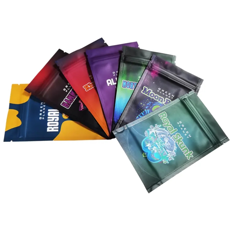 Custom Resealable 3.5 1/8 oz 4x6 Inches Cali Packs Custom Resealable 3.5 1/8 oz 4x6 Inches Cali Packs